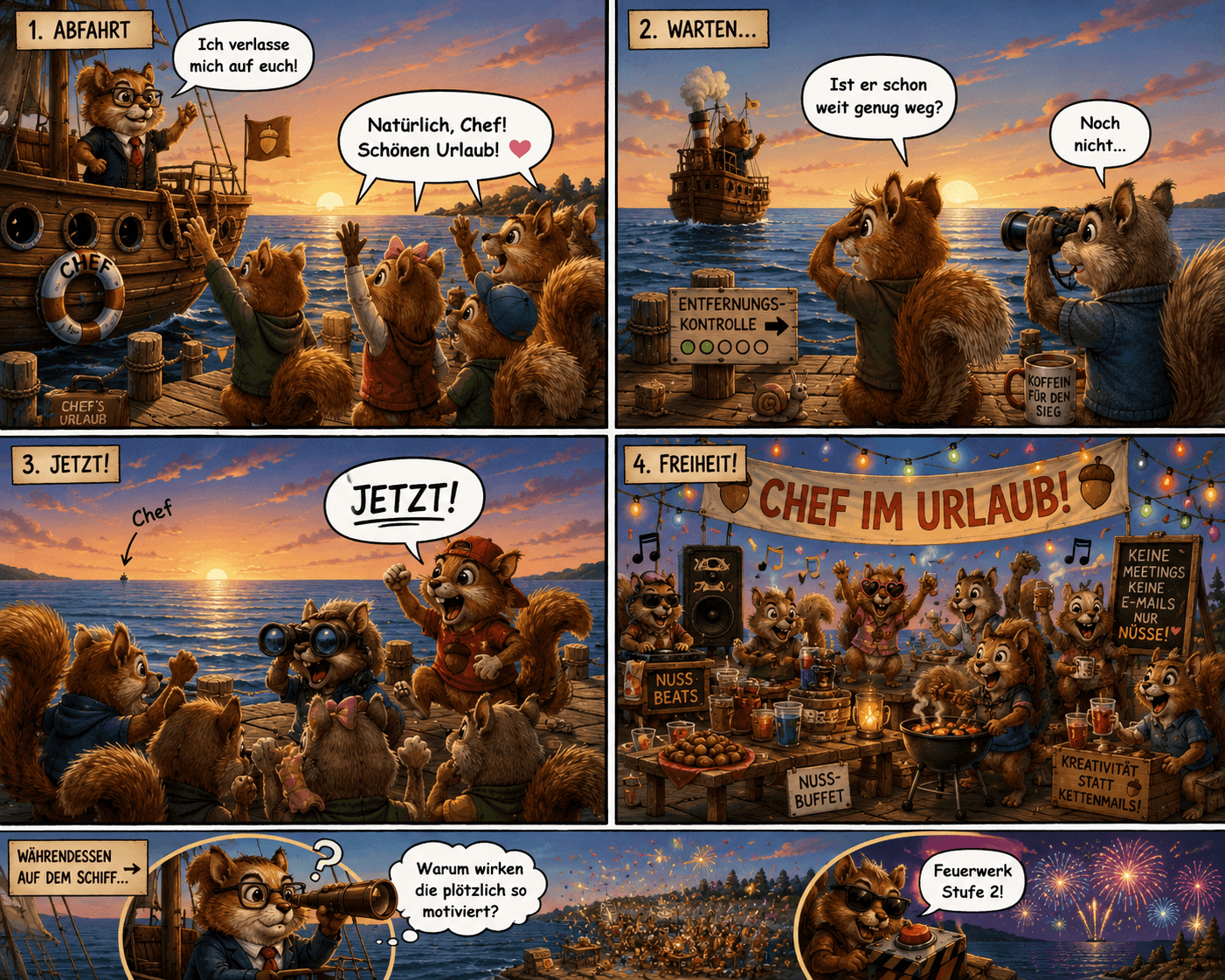 Meme: Urlaub